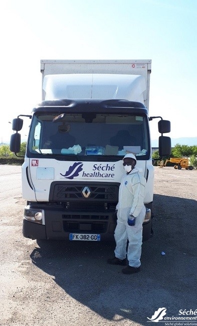 Issa Soumare, Trainer and medical waste collection driver at Séché ...