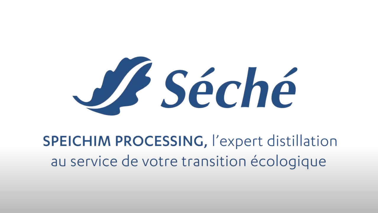 Captura de pantalla del procesamiento de Speichim con fondo blanco atenuado © Séché Environnement