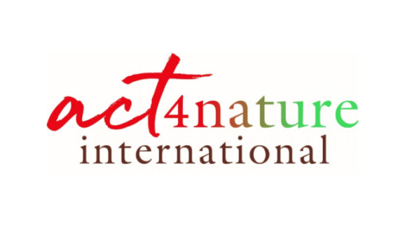 Pequeño logotipo internacional de act4nature