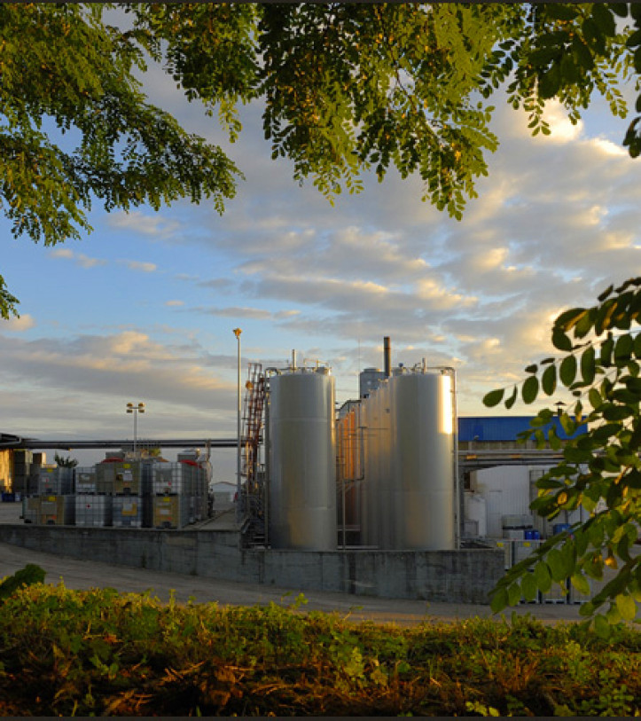 Site industriel de Speichim Processing à Beaufort-Orbagna (39). © Séché Environnement.