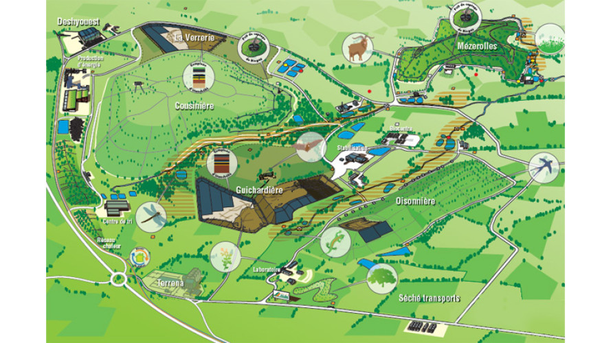 Site map changed © Séché Environnement