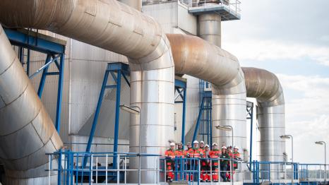 Sénerval energy recovery unit in Strasbourg.© Séché Environnement. Photo : Sylvain Leurent