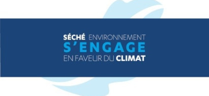 Logotipo Séché environnement comprometido con el clima