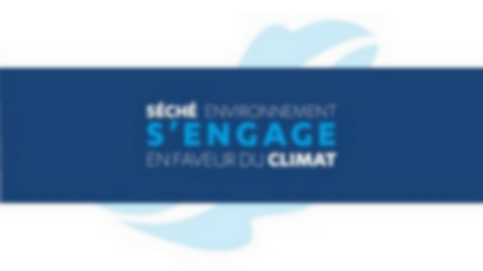 Logotipo Séché environnement comprometido con el clima