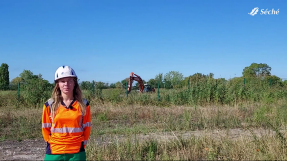 Photo of Albane,Construction Engineer© Séché Environnement