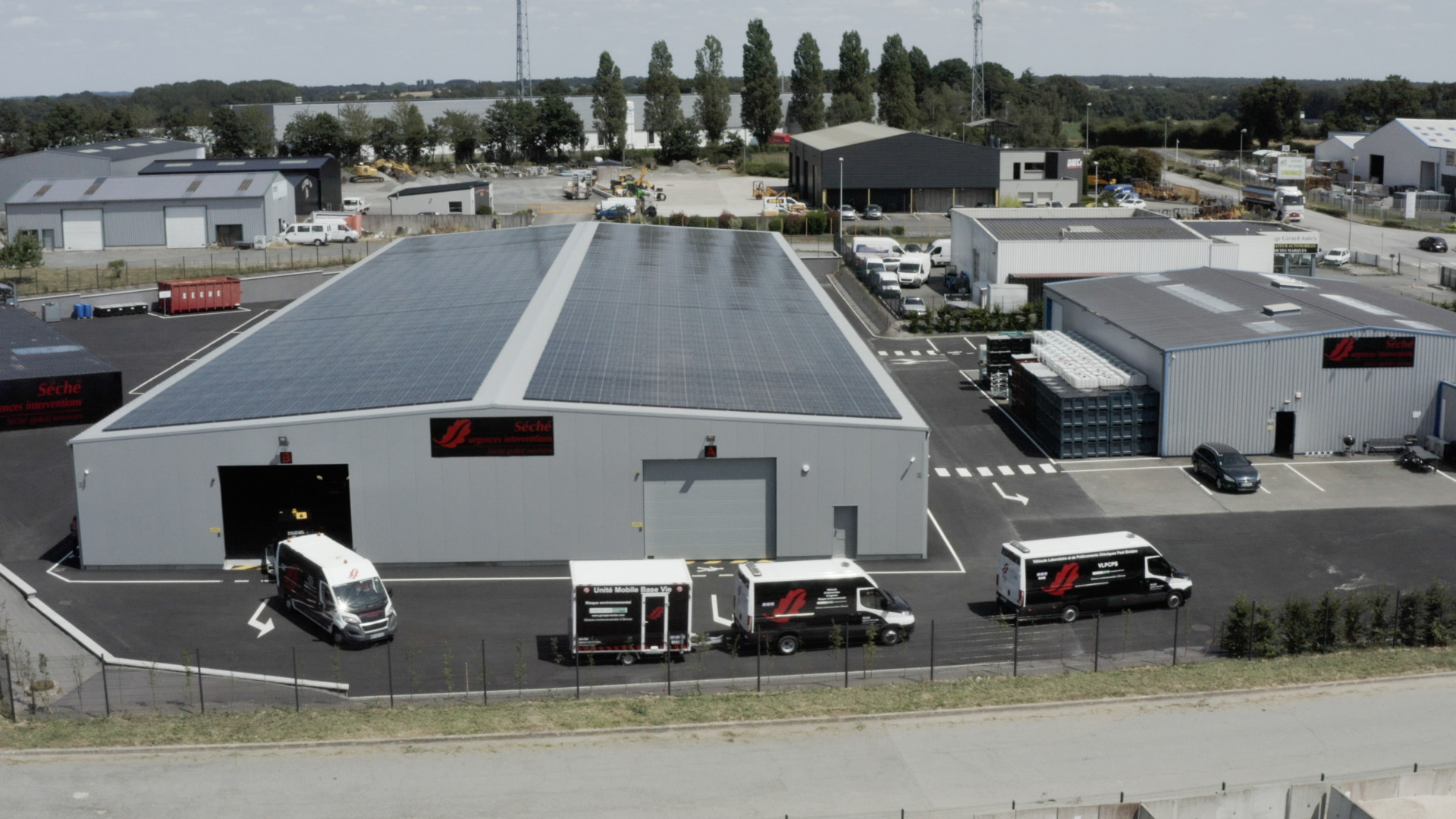 Bâtiment Séché Urgences Interventions de près de 3 000 m²